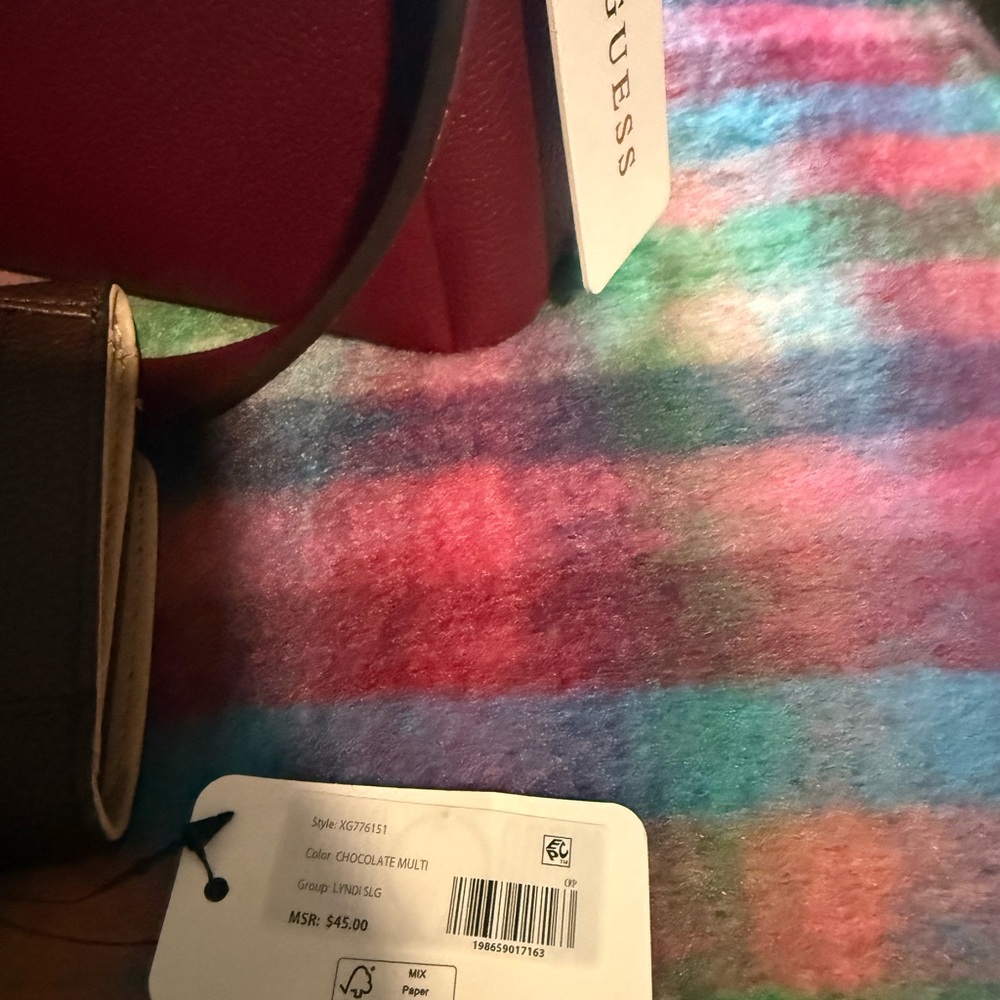 GUESS Deep Red Crossbody Bag - Picture 7 of 7